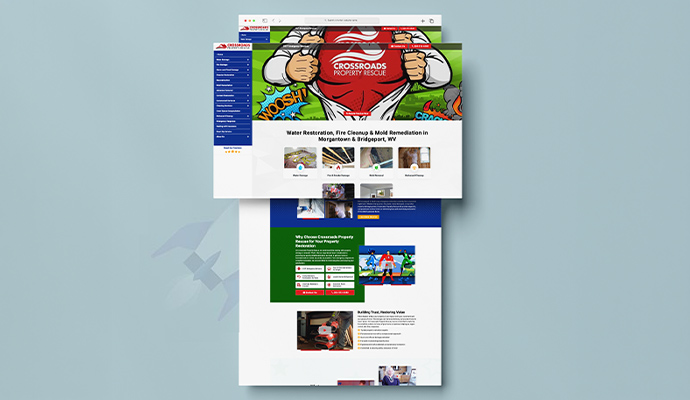 Crossroads Property Rescue website view