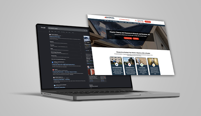 SEO focused on Dayspring Restoration website